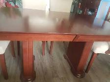 Cherry Wood Dining Room Set - Photo 3