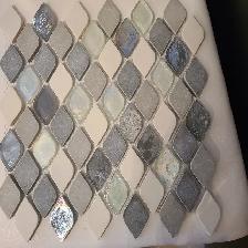 Luxury Stone & Glass Mosaic Tile – 12' × 12'