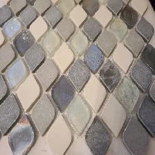 Luxury Stone & Glass Mosaic Tile – 12' × 12' - Photo 2
