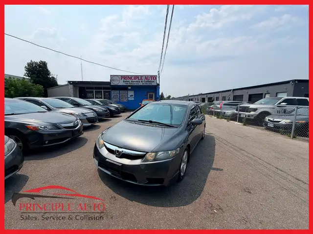 2009 Honda Civic LX-S 184KM CERTIFIED-WARRANTY