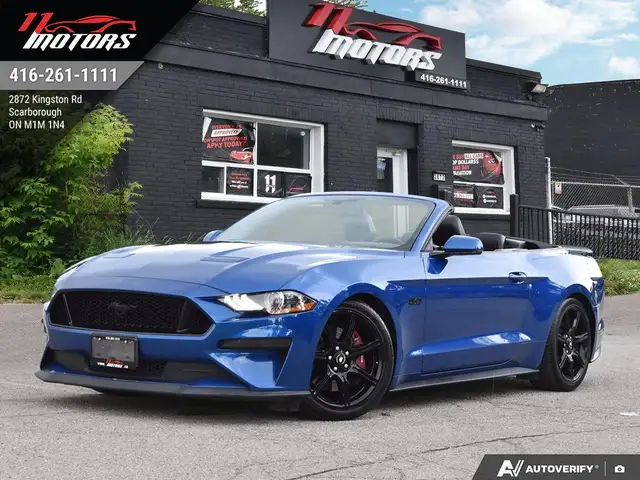 2018 Ford Mustang GT Premium Convertible | LOADED | NO ACCIDENTS