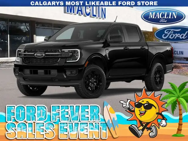 2026 Ford Ranger LARIAT | BLACK APPEARANCE PACKAGE | 360 CAMERA
