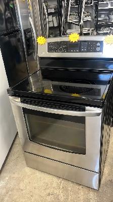 Lg 30" Touch Screen Stainless Stell Stove-30 Day Warranty - Photo 2