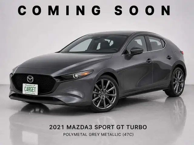 2021 Mazda Mazda3 GT Turbo - Premium PKG | Bose Audio | Local Un