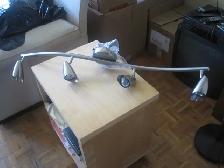 Plafonnier intérieur, rail d’éclairage à 4 lampes / Track bar