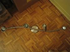 Plafonnier intérieur, rail d’éclairage à 4 lampes / Track bar - Photo 2