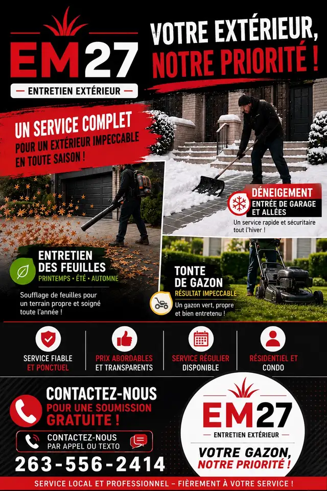 entretien gazon