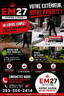 entretien gazon