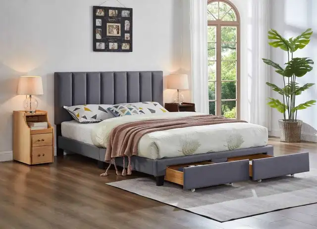 Deal- storage bed queen bedbedplatform bed