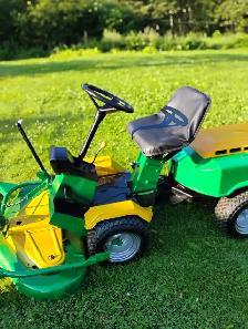 tracteur a gazon (bolen 12 hp.)