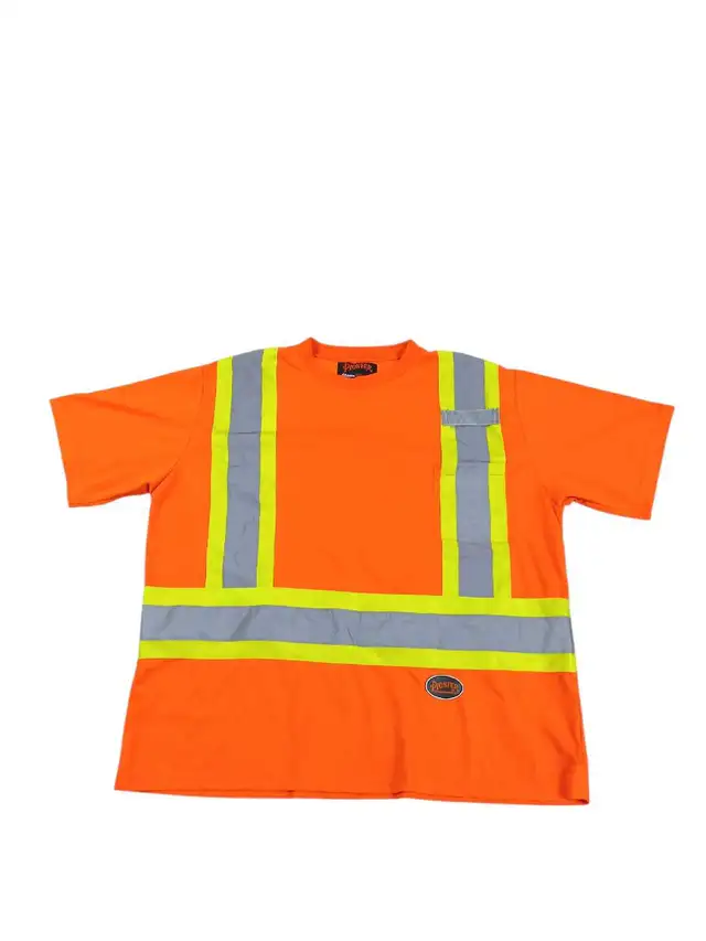 Men's Pioneer StormMaster Short-Sleeve Safety Crewneck T-Shirt