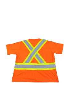 Men's Pioneer StormMaster Short-Sleeve Safety Crewneck T-Shirt - Photo 3