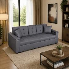 New Elegant Sleeper Sofa With Smart Storage In Big Sale - Photo 4
