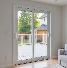 White Vinyl Sliding Patio Doors – Complete Turnkey Package - Photo 5