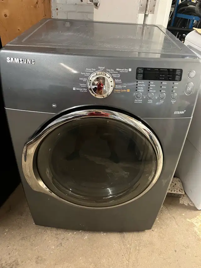 Samsung Dryer with steam option