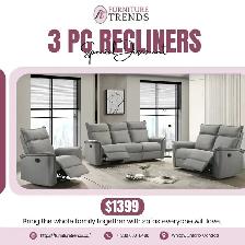 Huge Saving 3 Piece Recliner Set Start from $1399.99 - Photo 5