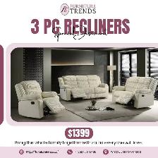 Huge Saving 3 Piece Recliner Set Start from $1399.99 - Photo 6