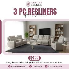 Huge Saving 3 Piece Recliner Set Start from $1399.99 - Photo 7