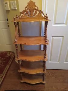 KNICK KNACK DISPLAY SHELVES- OAK AND PINE SOLID WOOD - Photo 8