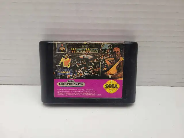 Sega Genesis WWF Super Wrestlemania