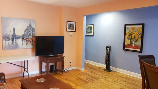 Large Bright 3.5 fully furnished September 1st