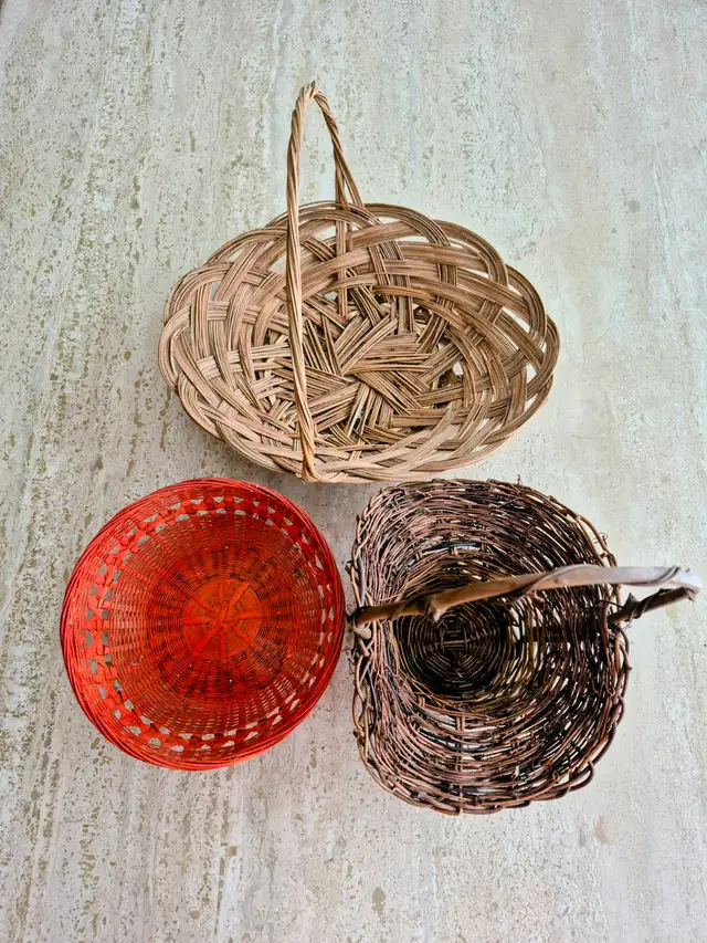 Trois Panier en Hosier