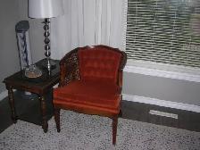 TWO BEAUTIFUL  ANTIQUE LIVING ROOM CHAIRS