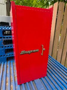 Snap-on Tools 3 Sliding Drawers Side Tool Cabinet Toolbox W Key
