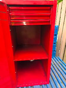 Snap-on Tools 3 Sliding Drawers Side Tool Cabinet Toolbox W Key - Photo 2