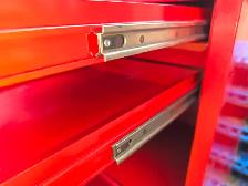 Snap-on Tools 3 Sliding Drawers Side Tool Cabinet Toolbox W Key - Photo 9
