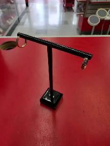 boucle d'oreille Anneau en or 14k
