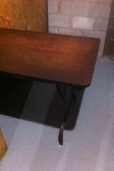 Grande table pliante de style commercial - Photo 6