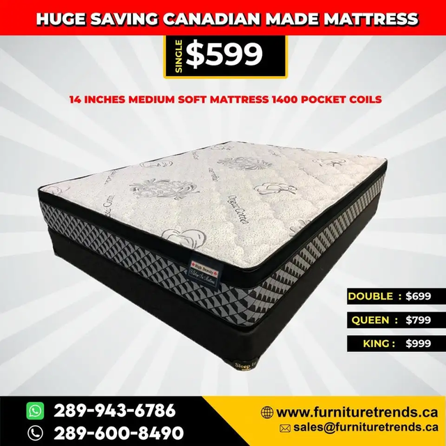 Luxury Foam Mattress for Peaceful Sleep