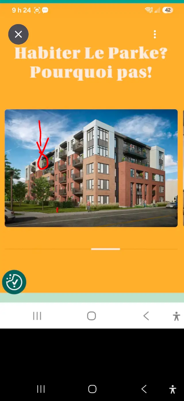 Condo 31/2 bord de la rivière St-Charles