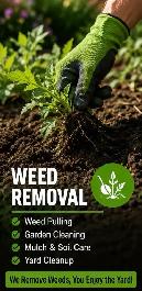 SAY GOODBYE TO WEEDS!