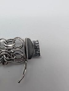 (B2813) Bracelet Silver 90.0% 7 1/2' - Photo 2