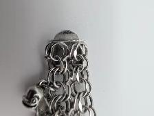 (B2813) Bracelet Silver 90.0% 7 1/2' - Photo 3