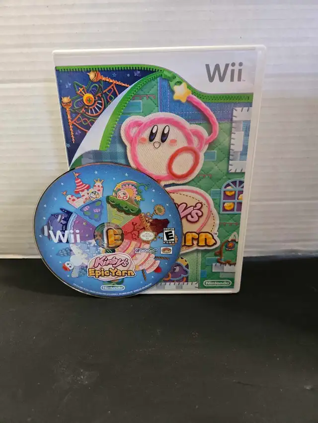 Kirby Epic Yarn Wii