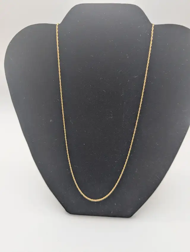 (B2385) Necklace 14 kt 2.50 grams 23'
