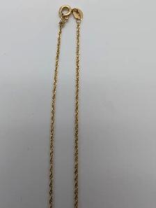 (B2385) Necklace 14 kt 2.50 grams 23' - Photo 5