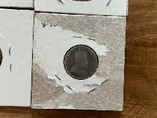 Antique CANADIAN Coins 1890 20c, 1902 5c,  1908 10c, 1916 50c ! - Photo 10