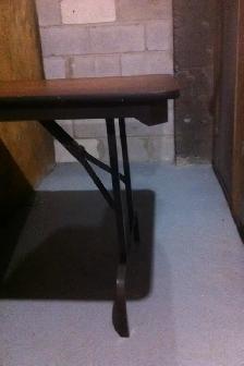 Table pliante de style commercial - Photo 5
