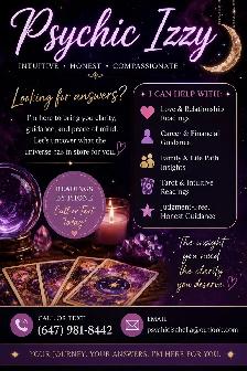 Psychic Izzy – Honest, Compassionate & Insightful Readings