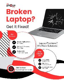 'Laptops, iPhone, Android, Pads, tablet. All kinds of repairs'