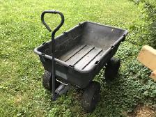 GARDEN/YARD POLY CART/WAGON