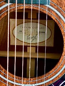 TAYLOR 320 AlI SOLID Mohogany Guitar. PICK UP, CustomCASE, - Photo 5