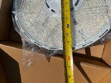 NEUF lumière ronde blanc intérieur  LED HIGHT BAY 120v 15 pouces - Photo 8