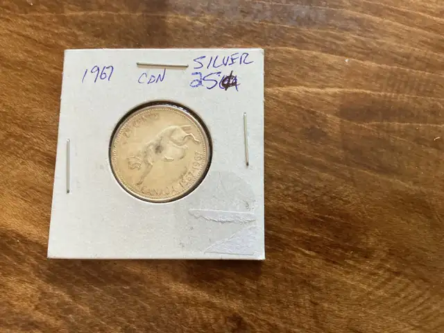 1837-1967 CANADIAN Quarter  Silver, 25 cents coin, Uncirculated