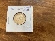 1837-1967 CANADIAN Quarter  Silver, 25 cents coin, Uncirculated