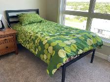 single bed with extras